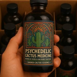 Psychedelic Cactus Medicine 🌵😵‍💫 (A mixture of Peyote and San Pedro)